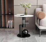 Ali.G.I - Luxurious Black Spherical Side Table (AGI-319)