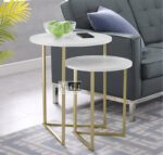 Ali.G.I - Triangular Side Table Set of 2 (AGI-323)