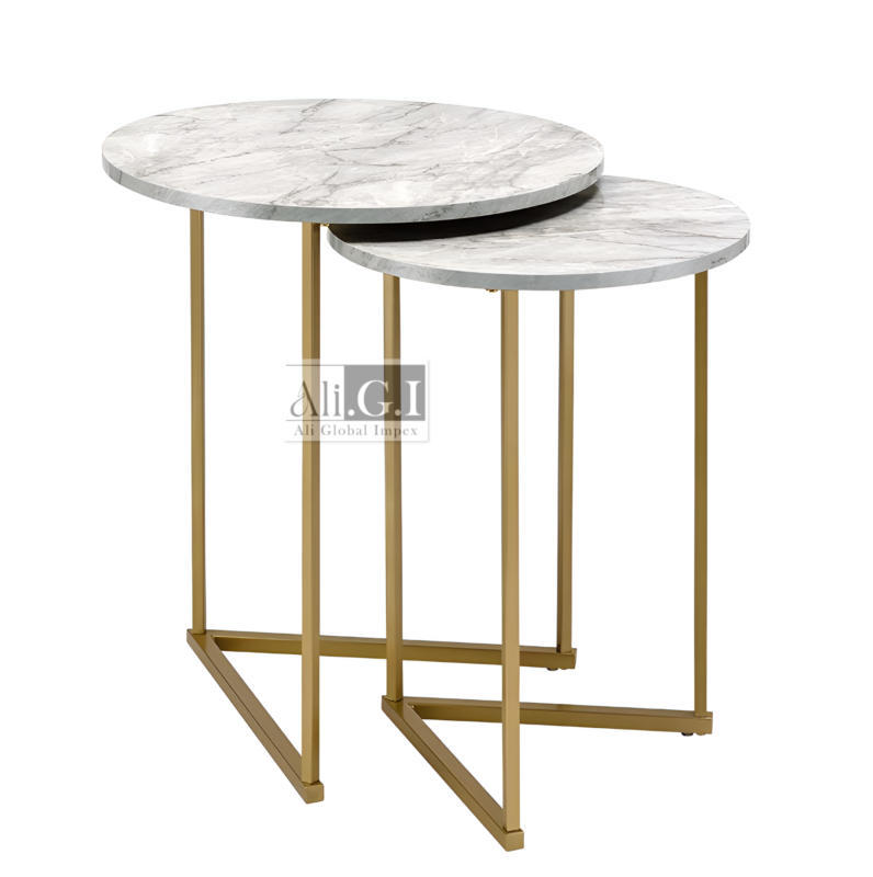 Ali.G.I – Triangular Side Table Set of 2 (AGI-323)