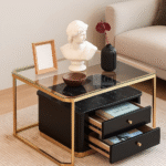 Ali.G.I–Coffee Table with Storage Drawers (AGI-351)