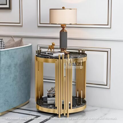 Ali.G.I-Quinn Marble Side Table (AGI-392)