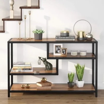 Ali.G.I-Modern Wood Metal Console Table (AGI-521)